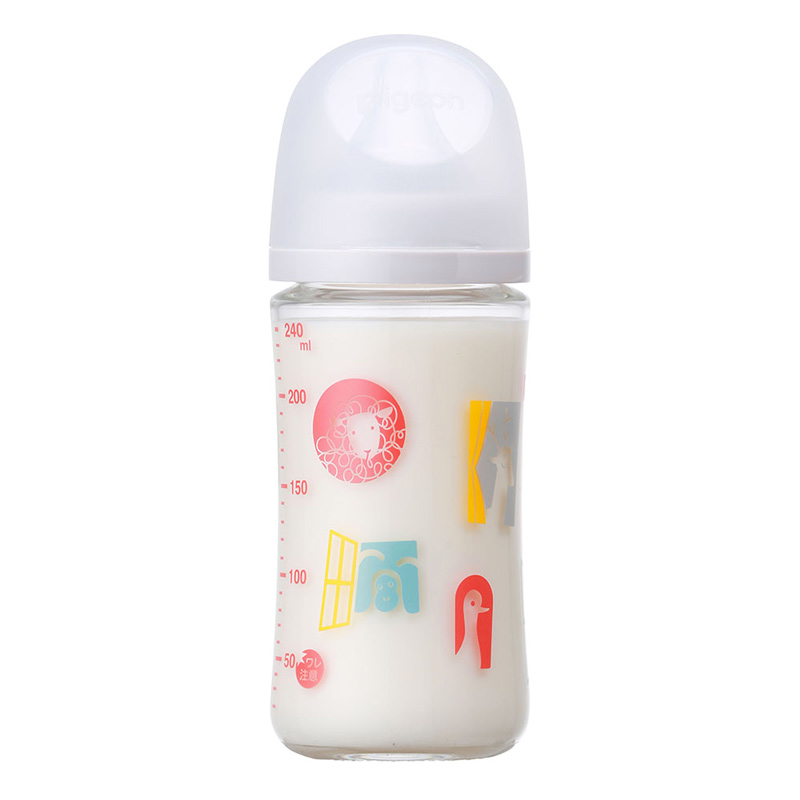 母乳実感 耐熱ガラス 240ml Zoo 240ml