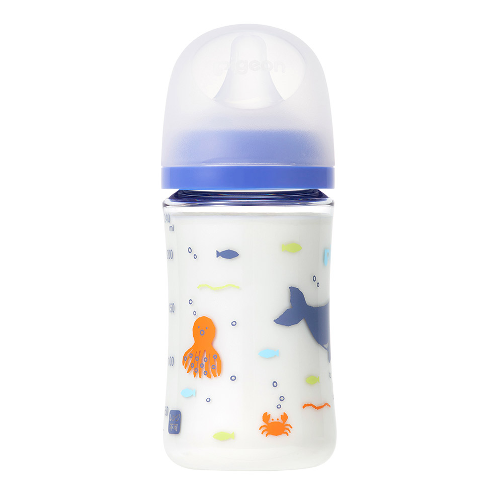 母乳実感 T-Ester プラスチック 240ml Sea 240ml