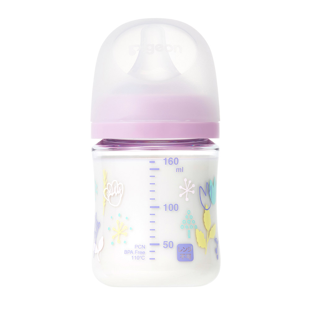 母乳実感 T-Ester プラスチック 160ml Flower Garden 160ml