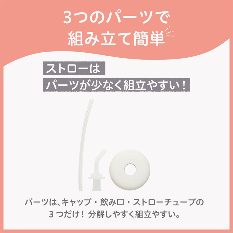 母乳実感 パーツ ストロー