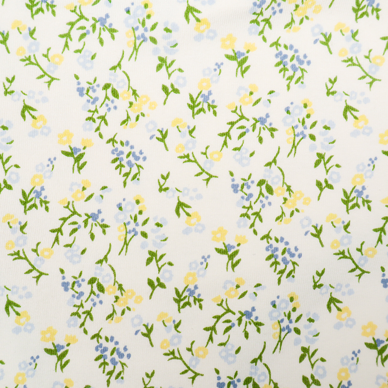 【SALE】ラクラク授乳ハーフトップ花柄(ホックタイプ) グリーン グリーン M
