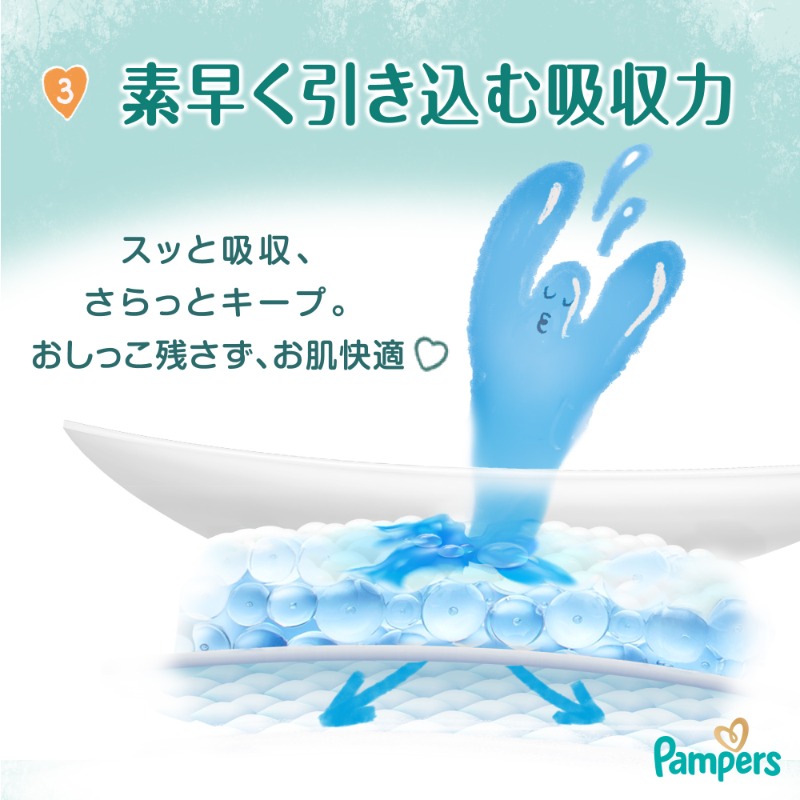 3 素早く引き込む吸収力