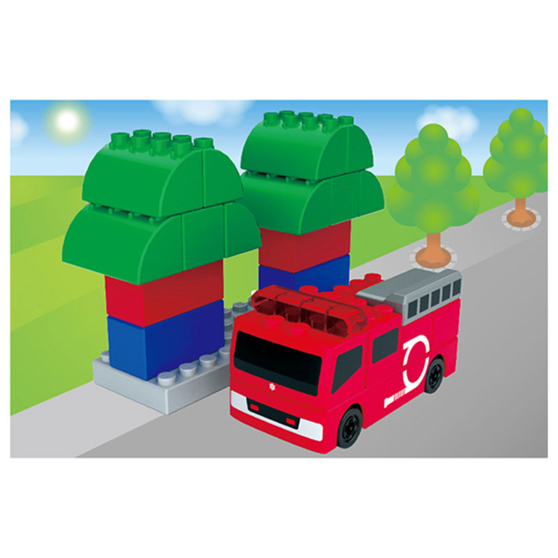 【SALE】トミカ・プラレールブロック のりものブロックタウンボックス