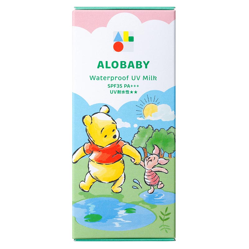 ALOBABY ウォータプルーフ UVミルク 60g プー 0ヵ月~