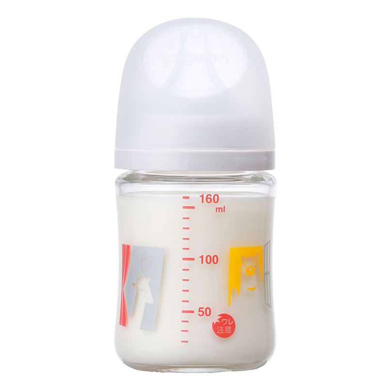 母乳実感 耐熱ガラス 160ml Zoo 160ml