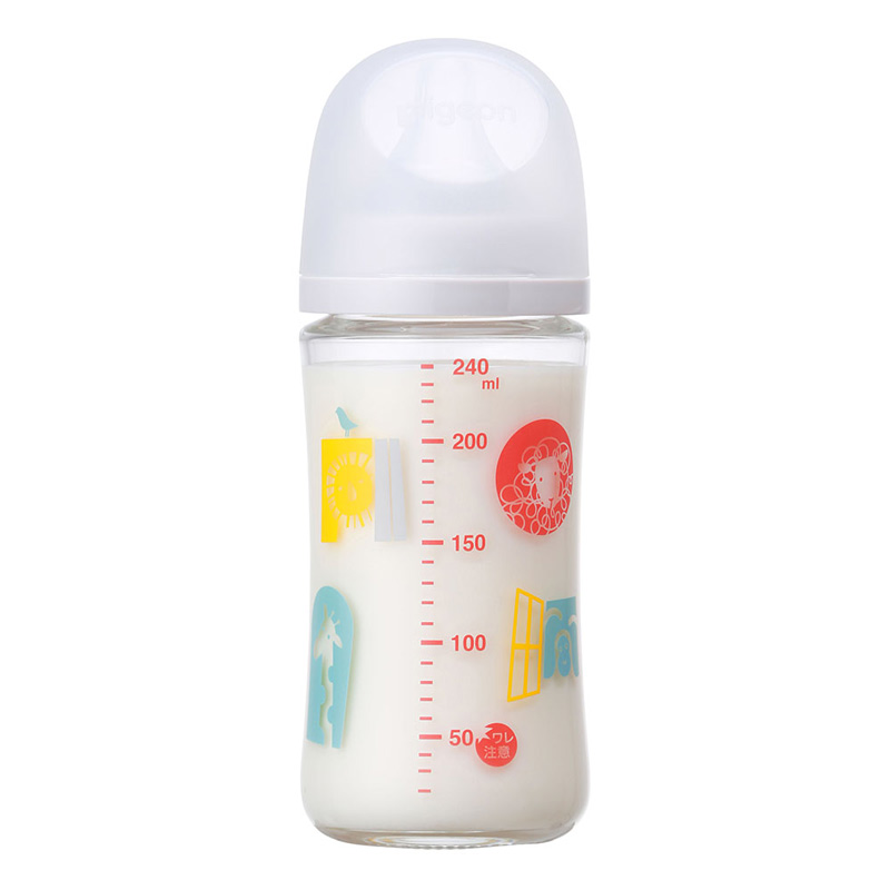 母乳実感 耐熱ガラス 240ml Zoo 240ml