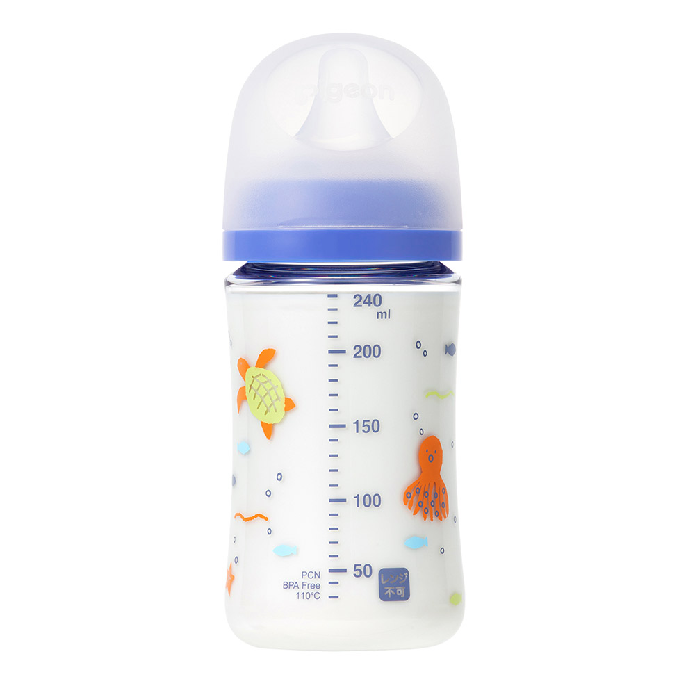 母乳実感 T-Ester プラスチック 240ml Sea 240ml