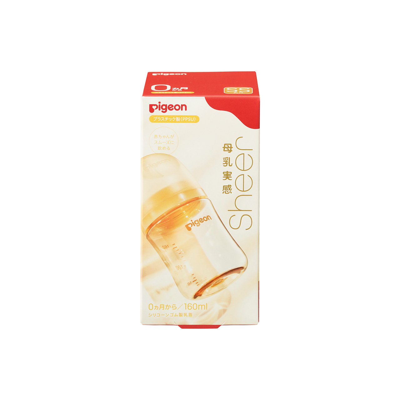 母乳実感 Sheer PPSU 160ml 160ml