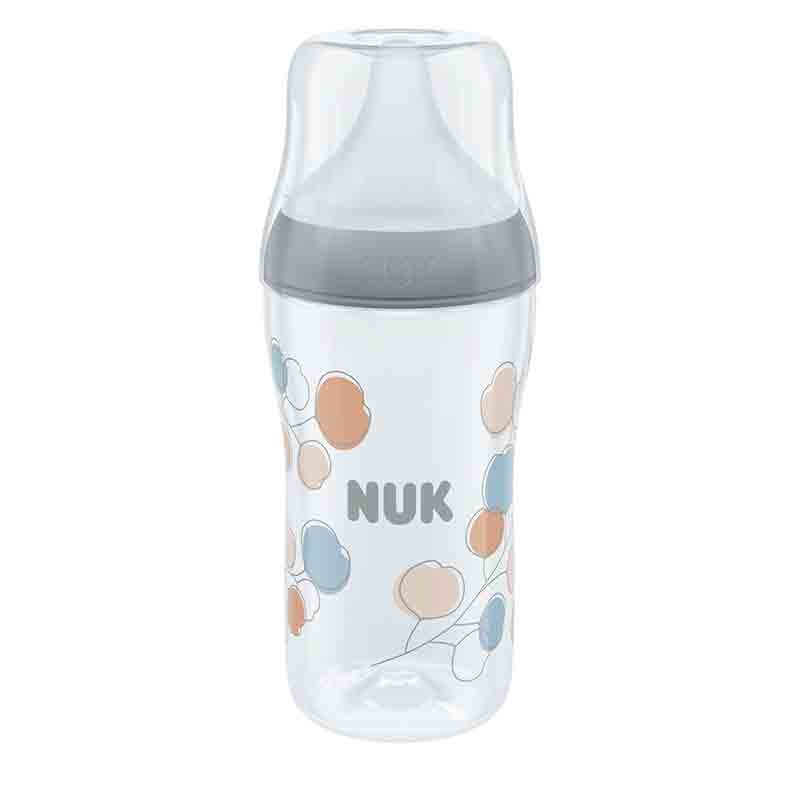パーフェクトマッチ ほ乳びん プラスチック製 260ml コットン 適温目盛り付き 260ml