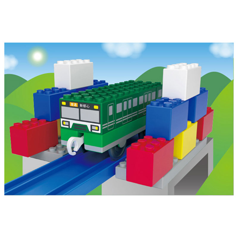 【SALE】トミカ・プラレールブロック のりものブロックタウンボックス