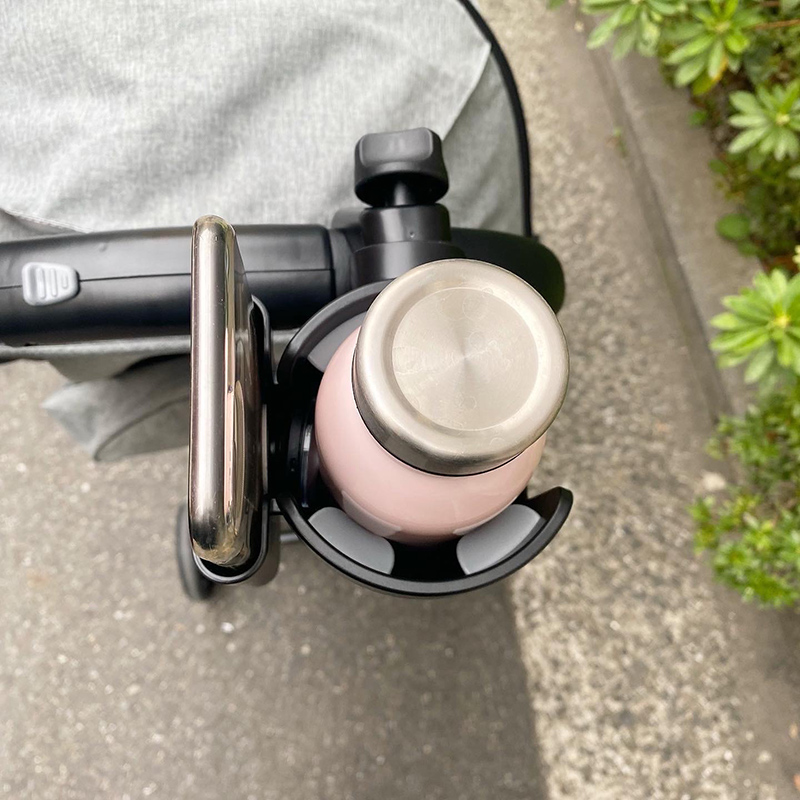 アンジェレッテ スマホ&ドリンクホルダー ブラック ブラック