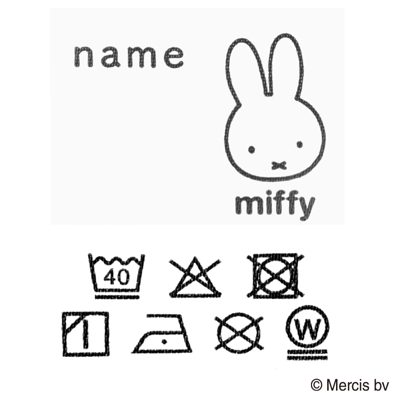 スモック ミッフィーチェリー ピンク ピンク 80~90cm