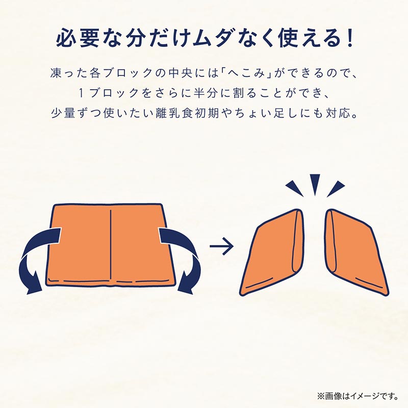 すき間 小分け冷凍 ラクわけ 25ml