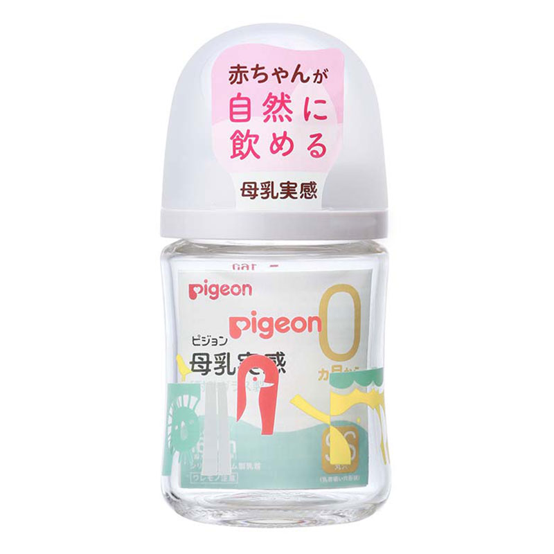 母乳実感 耐熱ガラス 160ml Zoo 160ml