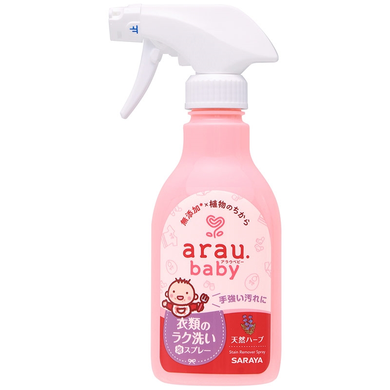 arau.baby アラウベビー 衣類のラク洗い 泡スプレー 本体