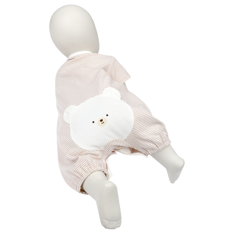 【SALE】半袖プレオール おしりモチーフ吸水速乾 ベージュ ベージュ 60cm