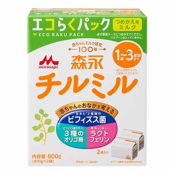 チルミル エコらくパック つめかえ用 800g