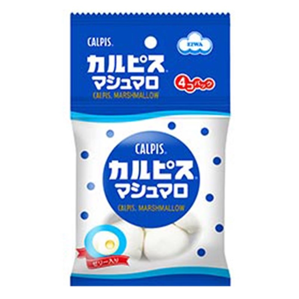 吊り下げ菓子 カルピス マシュマロ 4連