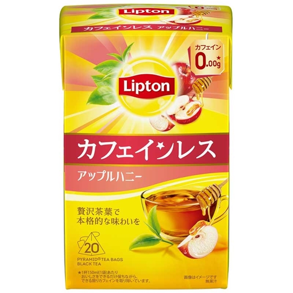 リプトン カフェインレスティー アップルハニー 20袋