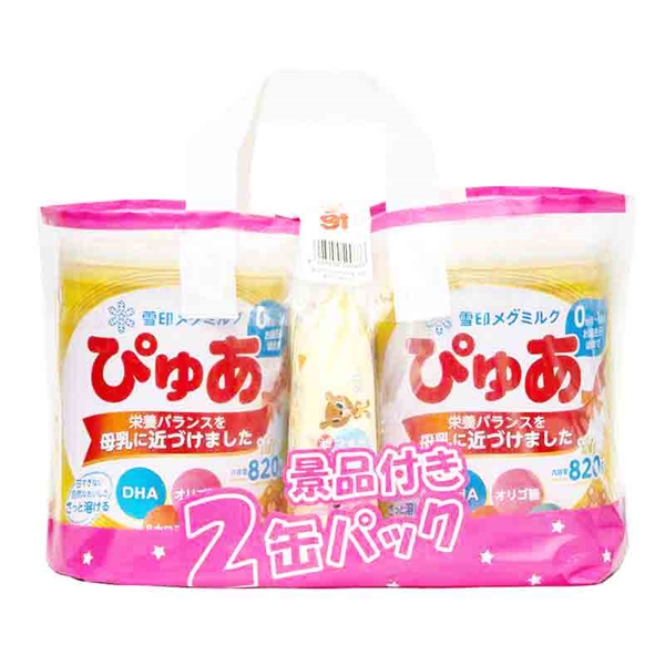 ぴゅあ 大缶 2缶パック 820g