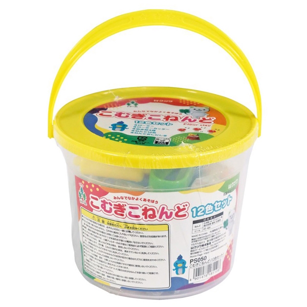 バケツ入りこむぎこねんど