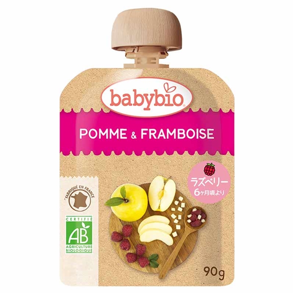 babybio ベビースムージー アップル・ラズベリー