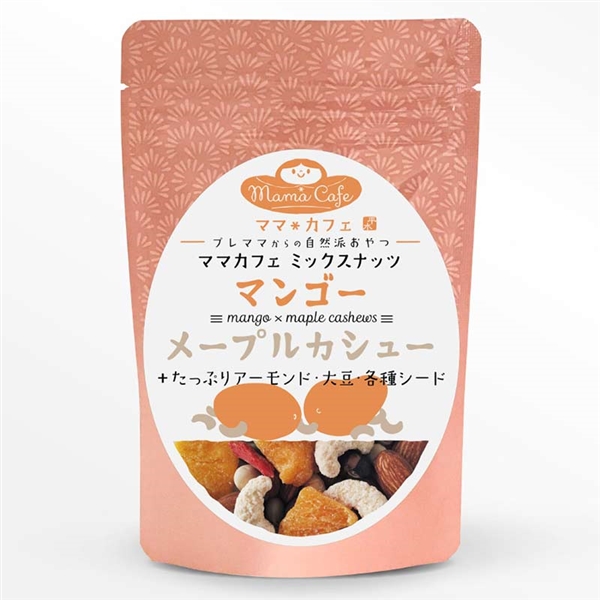 ママカフェ ミックスナッツマンゴー×メープルカシュー