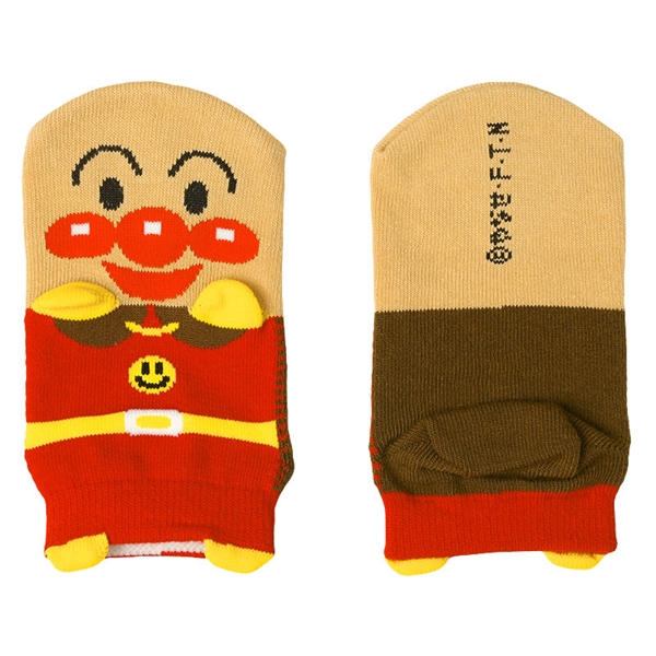 [キッズ]アンパンマンキッズソックスパペット　レッド レッド 13~19cm
