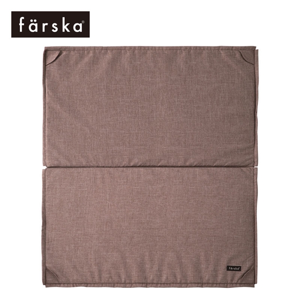 ファルスカ ジョイントマットレス 90×90cm メランジブラウン ブラウン