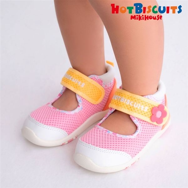 【SALE】[14.0～15.5cm] セカンドベビーシューズ マルチカラー　[ミキハウス　ホットビスケッツ] マルチカラー 15.5cm
