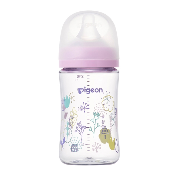 母乳実感 T-Ester プラスチック 240ml Flower Garden 240ml
