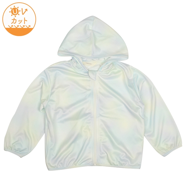 【再値下】【SALE】[キッズ]ＵＶパーカー　ゆめかわ　サックス サックス 100cm