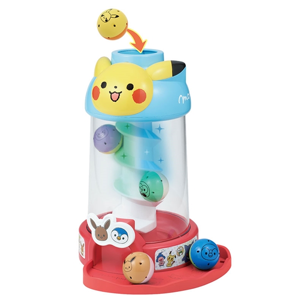 モンポケ 音も!光も!ころころピカチュウタワー