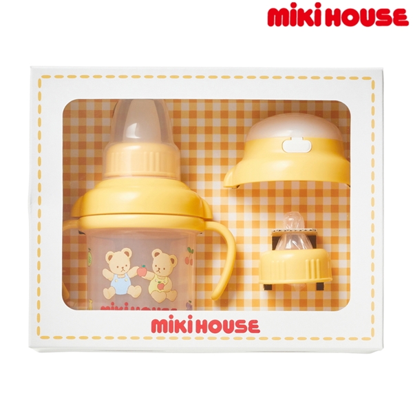 [270ml] マグセット ホワイト　[ミキハウス　ホットビスケッツ] ホワイト