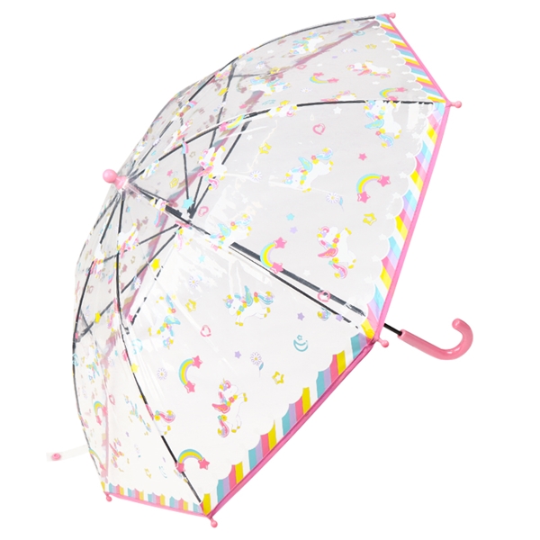 [45・50cm]傘　ユニコーン ピンク ピンク 45cm