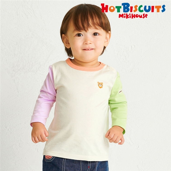 [ベビー] Ｔシャツ マルチカラー　[ミキハウス　ホットビスケッツ] マルチカラー 70cm