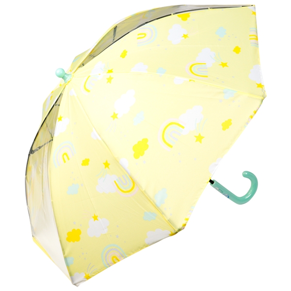 [35・40cm]フチまる傘　おそら　イエロー イエロー 35cm