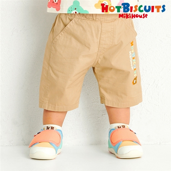 [ベビー] ハーフパンツ ベージュ　[ミキハウス　ホットビスケッツ] ベージュ 80cm