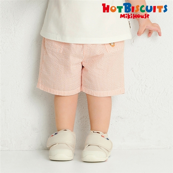 [ベビー] ハーフパンツ オレンジ　[ミキハウス　ホットビスケッツ] オレンジ 80cm