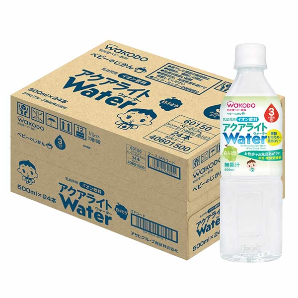 [ケース販売]アクアライトWater  白ぶどう 500ml×24本