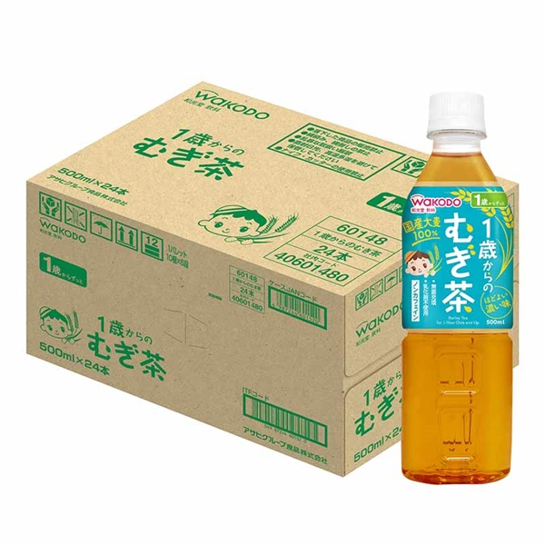 [ケース販売]1歳からのむぎ茶 500ml×24本
