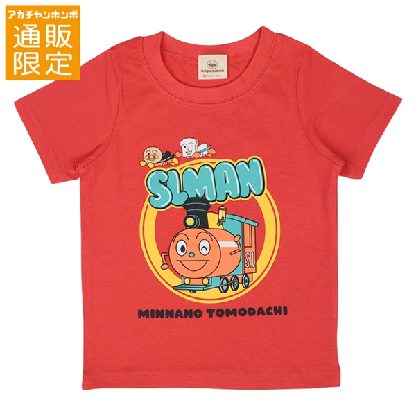 【SALE】【通販限定】[ベビー]半袖Ｔシャツ　アンパンマン　ＳＬ　レッド レッド 80cm