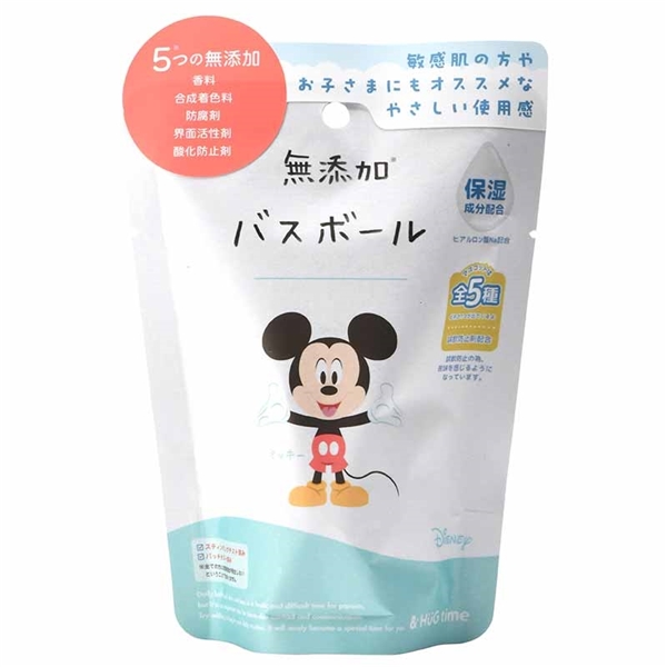 無添加バスボール ＆HUG time ミッキー＆ミニー