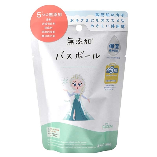 無添加バスボール ＆HUG time アナと雪の女王
