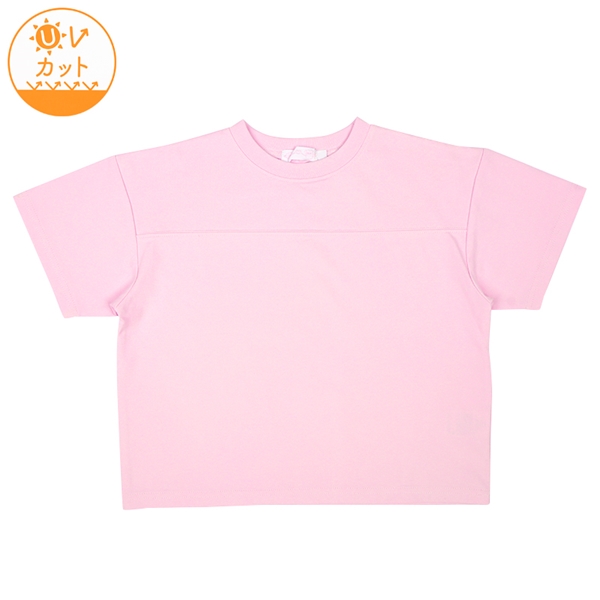 【SALE】[キッズ]お悩み助け隊　半袖Tシャツ　乾燥機対応OK　ピンク ピンク 130cm
