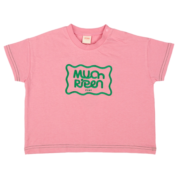 【再値下】【SALE】[ベビー]バックプリントＴシャツＰＣＨＹ×mahochan ピンク ピンク 80cm