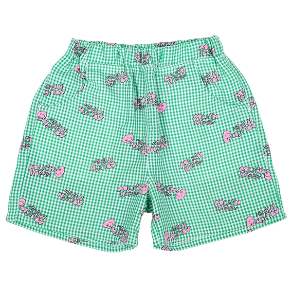 【SALE】[ベビー]チェックショートパンツＰＣＨＹ×mahochan グリーン グリーン 80cm
