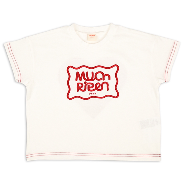 【SALE】[キッズ]バックプリントＴシャツＰＣＨＹ×mahochan オフホワイト オフホワイト 100cm