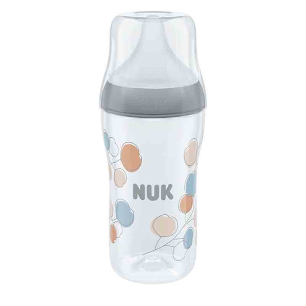 パーフェクトマッチ ほ乳びん プラスチック製 260ml コットン 適温目盛り付き 260ml