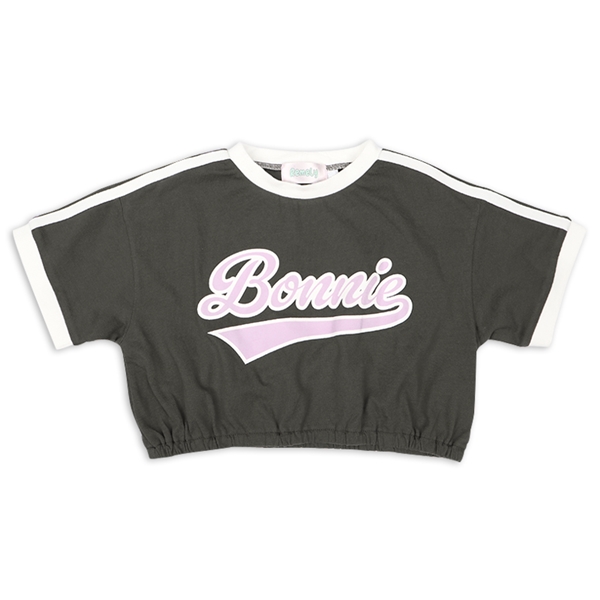 【SALE】[キッズ]肩ラインＴシャツ チャコールグレー チャコールグレー 100cm